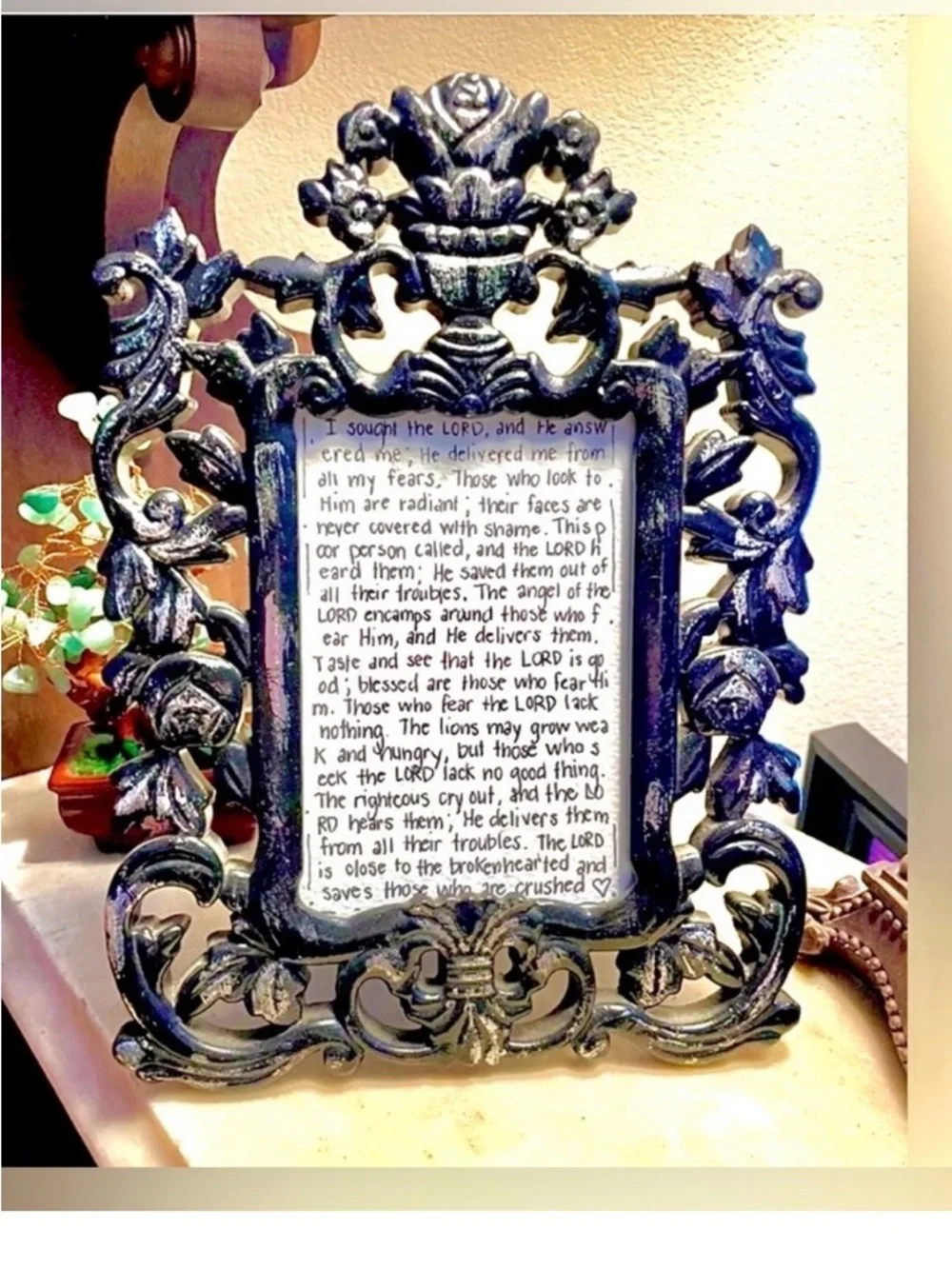 Framed Inspirational Art ❤️❤️❤️